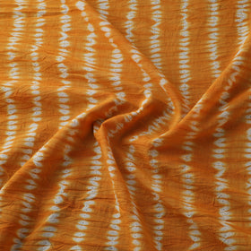 Orange - Shibori Tie-Dye Pure Cotton Fabric 19