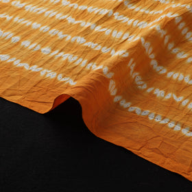Orange - Shibori Tie-Dye Pure Cotton Fabric 19