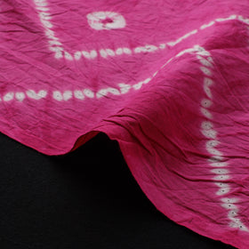 Pink - Shibori Tie-Dye Pure Cotton Fabric 21