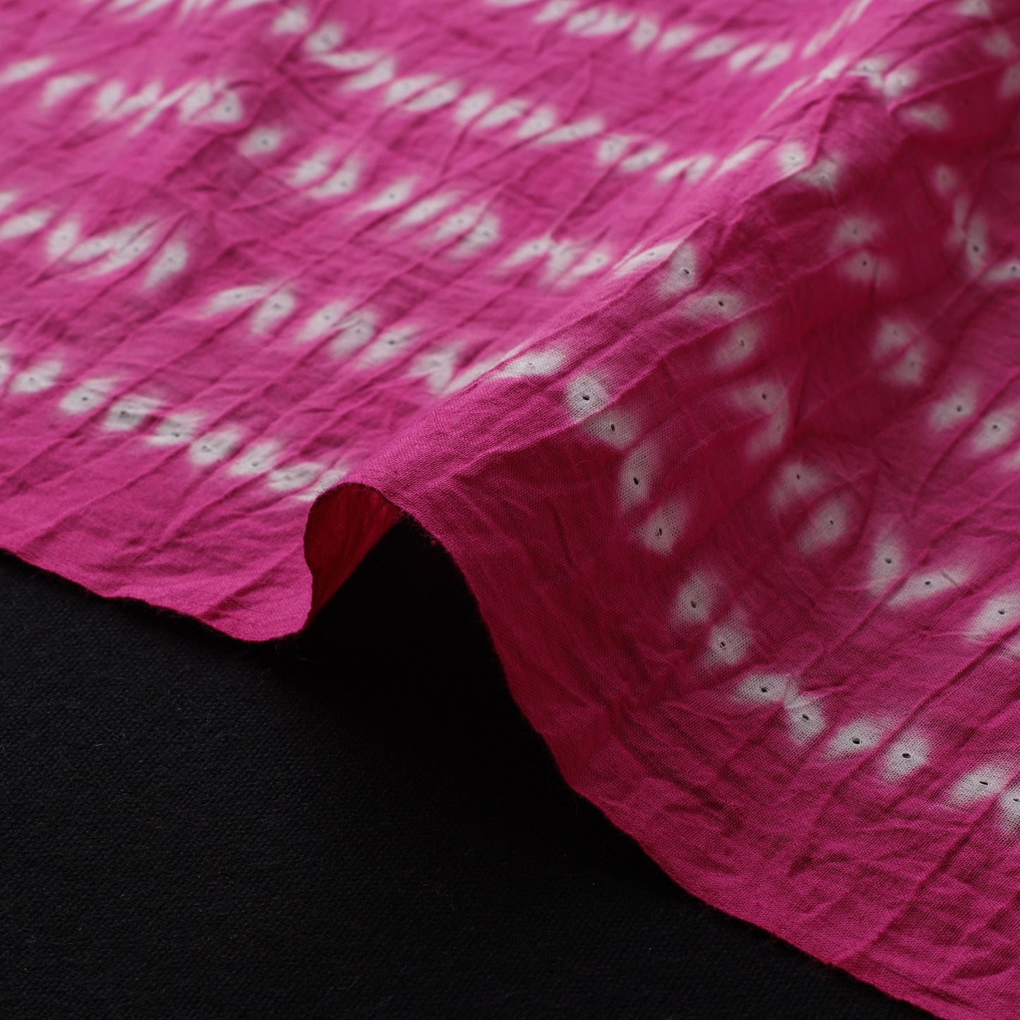 Pink - Shibori Tie-Dye Pure Cotton Fabric 24