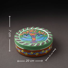  Gond Handpainted Stainless Steel Casserole 