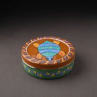 Gond Handpainted Stainless Steel Casserole 32