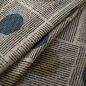 Hakoba Hand Block Ajrakh Print Natural Dyed Cotton Fabric 25