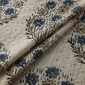 Hakoba Hand Block Ajrakh Print Natural Dyed Cotton Fabric 26