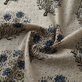 Hakoba Hand Block Ajrakh Print Natural Dyed Cotton Fabric 26