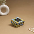Handcrafted Printed Fabric Ring/Earring Box 64