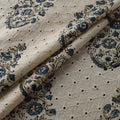 Hakoba Hand Block Ajrakh Print Natural Dyed Cotton Fabric 30