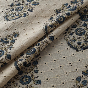 Hakoba Hand Block Ajrakh Print Natural Dyed Cotton Fabric 30