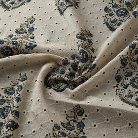 Hakoba Hand Block Ajrakh Print Natural Dyed Cotton Fabric 30