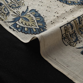 Hakoba Hand Block Ajrakh Print Natural Dyed Cotton Fabric 31