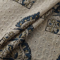 Hakoba Hand Block Ajrakh Print Natural Dyed Cotton Fabric 32