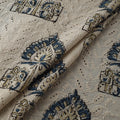 Hakoba Hand Block Ajrakh Print Natural Dyed Cotton Fabric 34