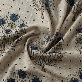 Hakoba Hand Block Ajrakh Print Natural Dyed Cotton Fabric 35