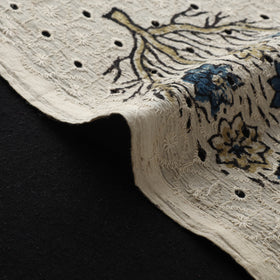 Hakoba Hand Block Ajrakh Print Natural Dyed Cotton Fabric 35