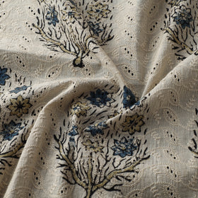 Hakoba Hand Block Ajrakh Print Natural Dyed Cotton Fabric 36