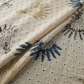 Hakoba Hand Block Ajrakh Print Natural Dyed Cotton Fabric 39