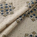Hakoba Hand Block Ajrakh Print Natural Dyed Cotton Fabric 41