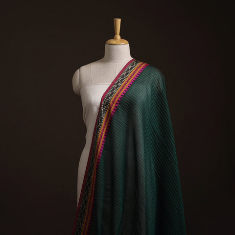 Dharwad Checks Cotton Fabric with Border 01