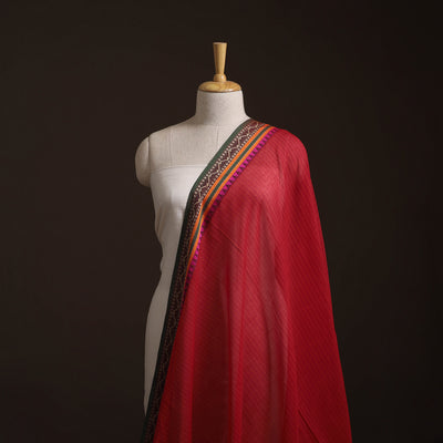 Dharwad Checks Cotton Fabric with Border 03