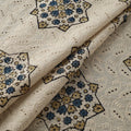 Hakoba Hand Block Ajrakh Print Natural Dyed Cotton Fabric 44