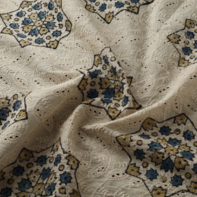 Hakoba Hand Block Ajrakh Print Natural Dyed Cotton Fabric 44