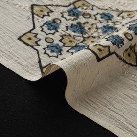 Hakoba Hand Block Ajrakh Print Natural Dyed Cotton Fabric 44