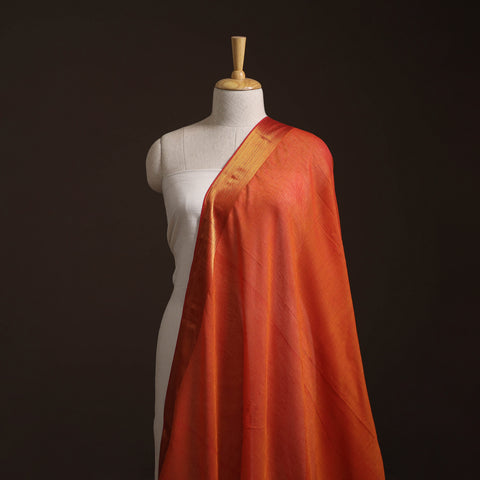 Dharwad Cotton Fabric with Zari Border 11