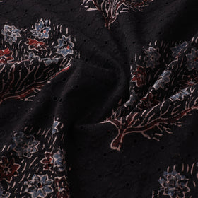 Hakoba Hand Block Ajrakh Print Natural Dyed Cotton Fabric 46