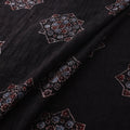 Hakoba Hand Block Ajrakh Print Natural Dyed Cotton Fabric 48