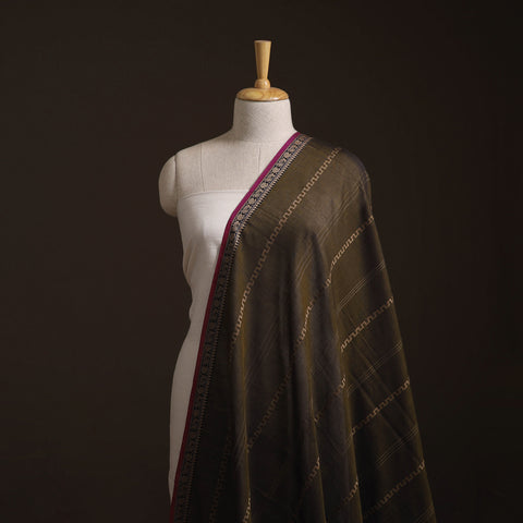 Dharwad Cotton Fabric with Thread Border 23