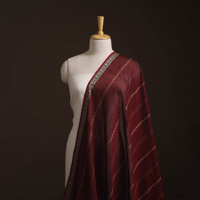 Dharwad Cotton Fabric with Thread Border 31
