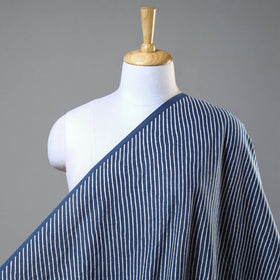 Blue - Indigo Hand Block Prints Pure Cotton Fabric