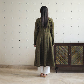 Buy Cotton Flared Pochampally Ikat Kurta