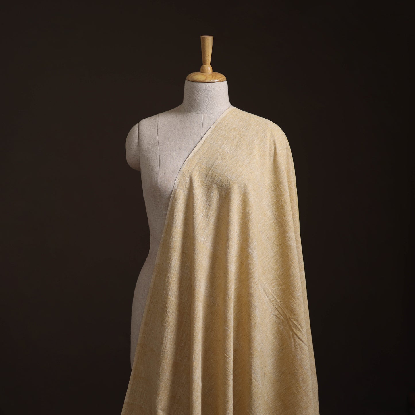 Kutch Organic Kala Cotton Handwoven Natural Dyed Fabric 02