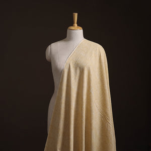 Beige - Kutch Organic Kala Cotton Handwoven Natural Dyed Fabric 02