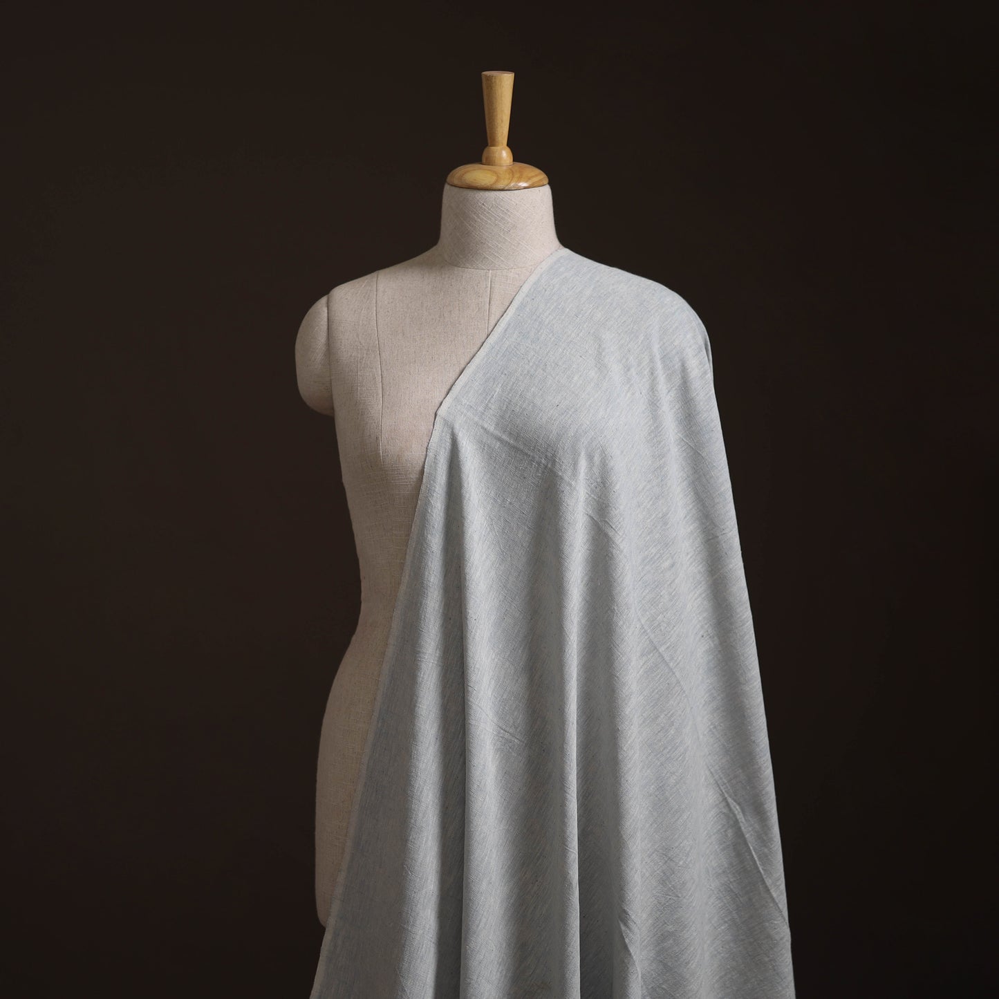 Kutch Organic Kala Cotton Handwoven Natural Dyed Fabric 03