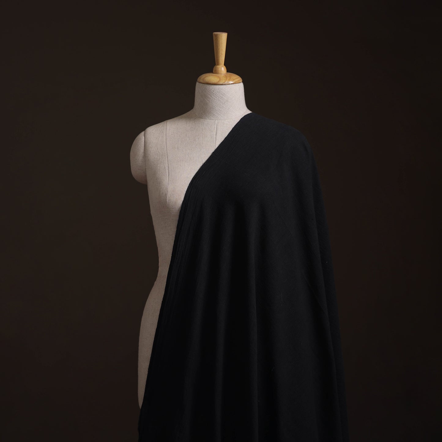 Kutch Organic Kala Cotton Handwoven Natural Dyed Fabric 11