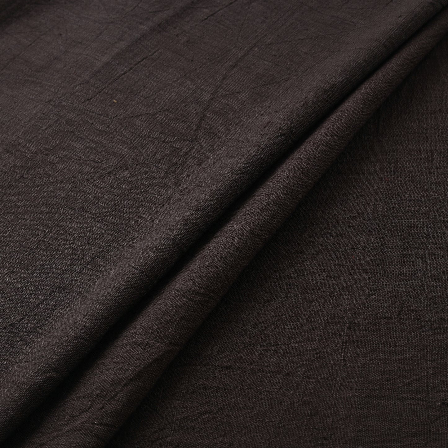 Kutch Organic Kala Cotton Handwoven Natural Dyed Fabric 01