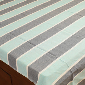 Handloom Cotton Double Bedsheet (108 x 90 in) 04