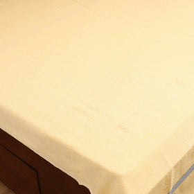 Handloom Cotton Double Bedsheet (108 x 90 in) 09