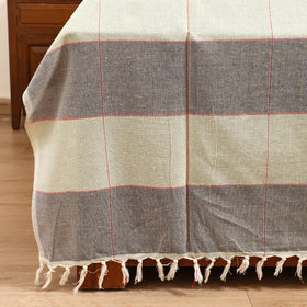 Handloom Cotton Double Bedsheet (108 x 90 in) 11