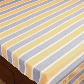 Handloom Cotton Double Bedsheet (108 x 90 in) 12