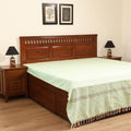 Handloom Cotton Double Bedsheet (108 x 90 in) 13