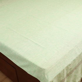 Handloom Cotton Double Bedsheet (108 x 90 in) 13