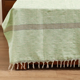 Handloom Cotton Double Bedsheet (108 x 90 in) 13