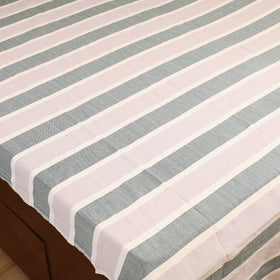 Handloom Cotton Double Bedsheet (108 x 90 in) 14