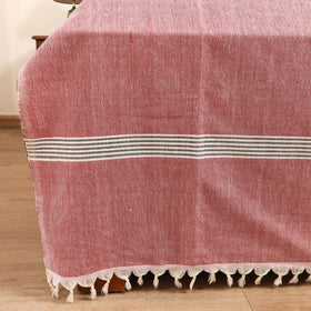 Handloom Cotton Double Bedsheet (108 x 90 in) 15