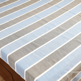Handloom Cotton Double Bedsheet (108 x 90 in) 16