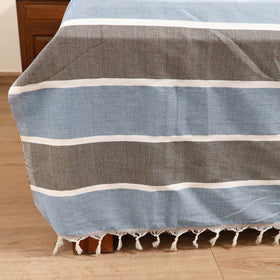 Handloom Cotton Double Bedsheet (108 x 90 in) 16