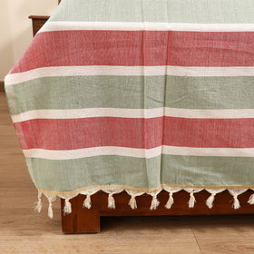 Handloom Cotton Double Bedsheet (108 x 90 in) 18